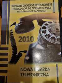 Książka telefoniczna powiatów Warszawskich 2010.