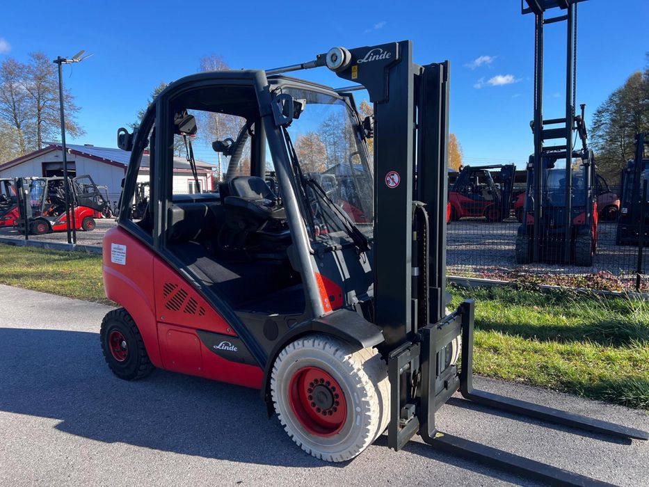 Wózek Widłowy Linde H35T-02 Evo 2017 Rok Duplex Wolny Skok Nowe Opony