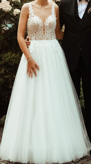Suknia ślubna styl glamour