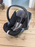 Fotelik samochodowy Cybex Aton 0–13 kg + adaptery do wózka BEZPIECZNY