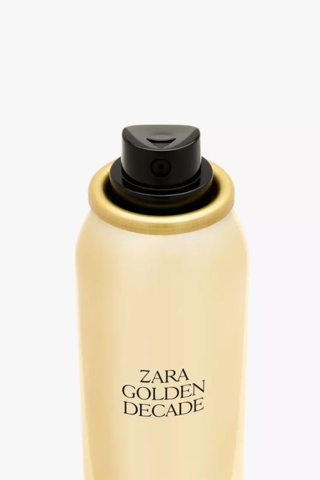 Парфуми з блискітками  Zara Golden DECADE BODY GLITTER SPRAY