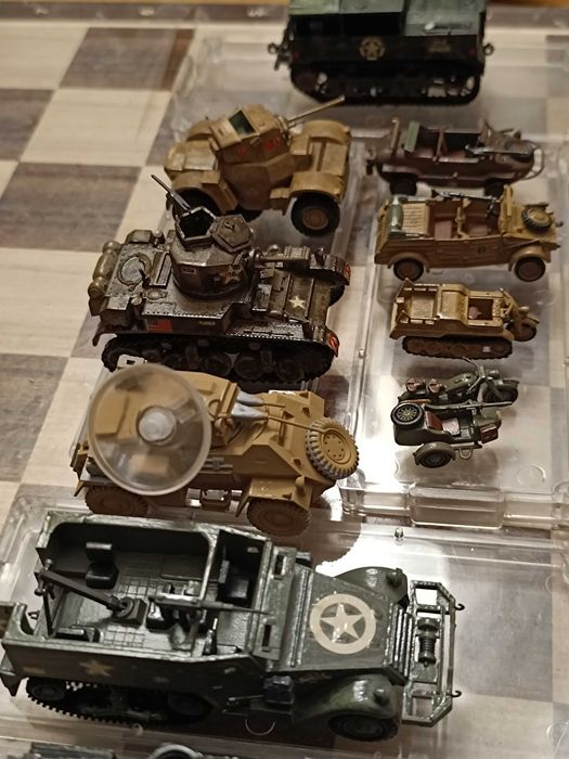 Veículos e Figuras de ação da 2a Guerra Mundial WWII