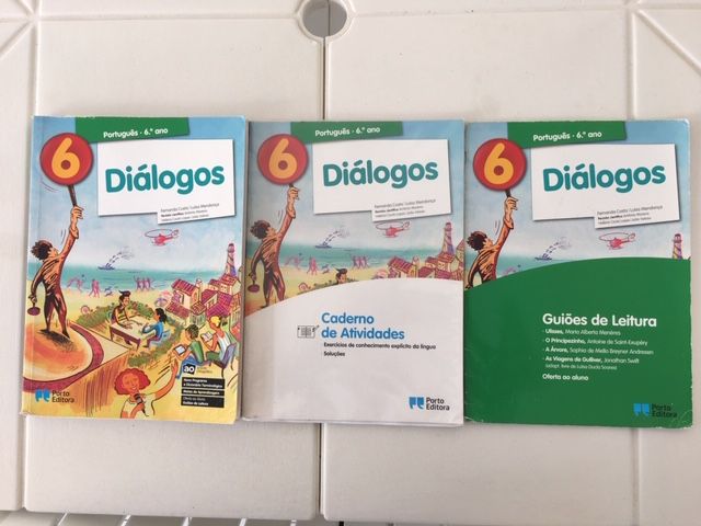 Manual de Português+CA+guiões de leitura - 6º ano - DIÁLOGOS