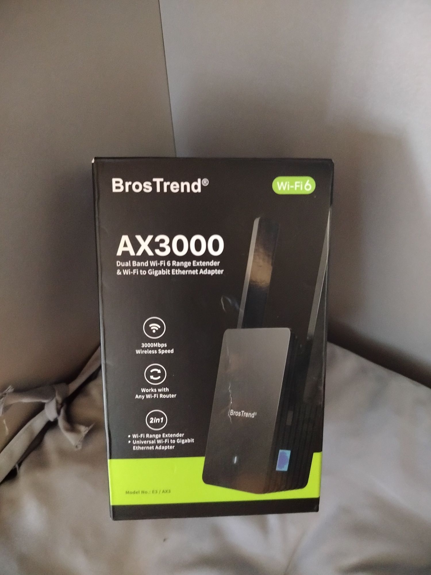 Усилитель сигнала Wi-Fi/Точка доступа Bros Trend AX3000