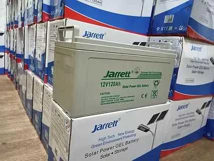 Гелевий аккумулятор для інвертора Jarret 12V 120/150/250 Ah для котла