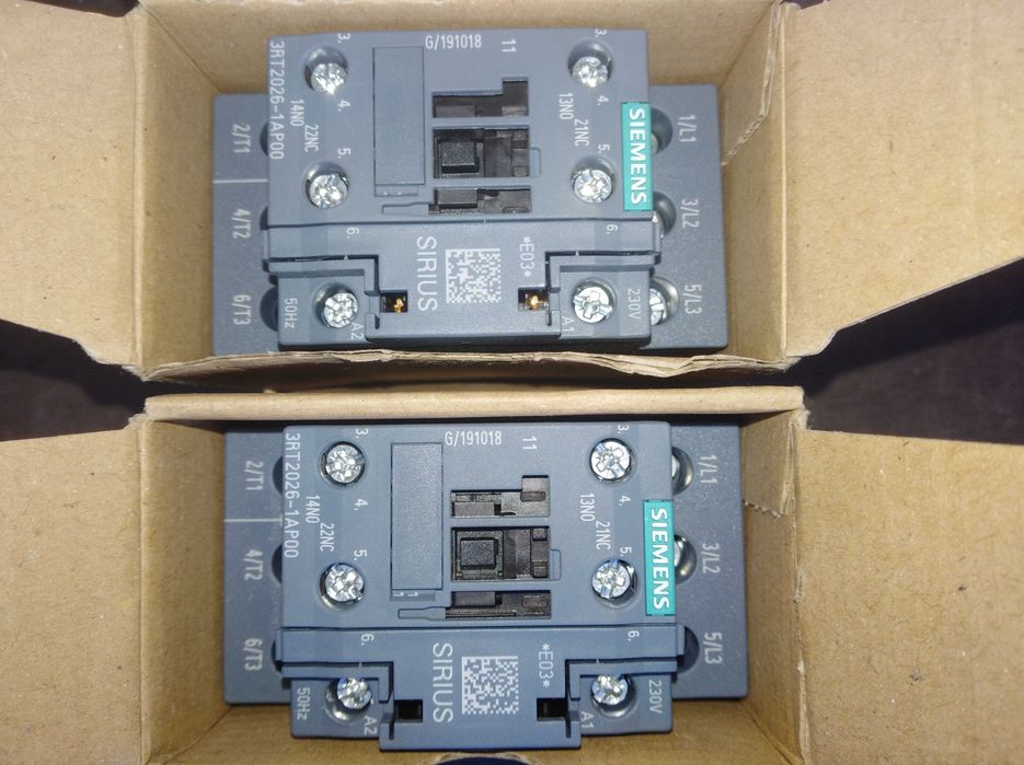 Продам Siemens 3TB 46 14-0A. Контактор на 22Kw з котушкою 220V, I-80А