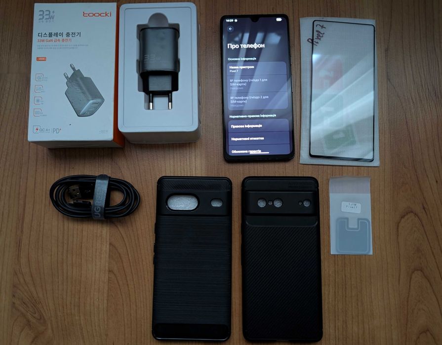 Смартфон Google Pixel 7 8/128GB Obsidian