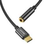 Adapter USB Typ-C - Jack 3.5 mm BASEUS Czarny