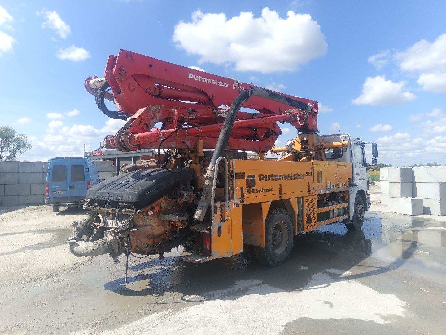 Pompa putzmeister 24-4