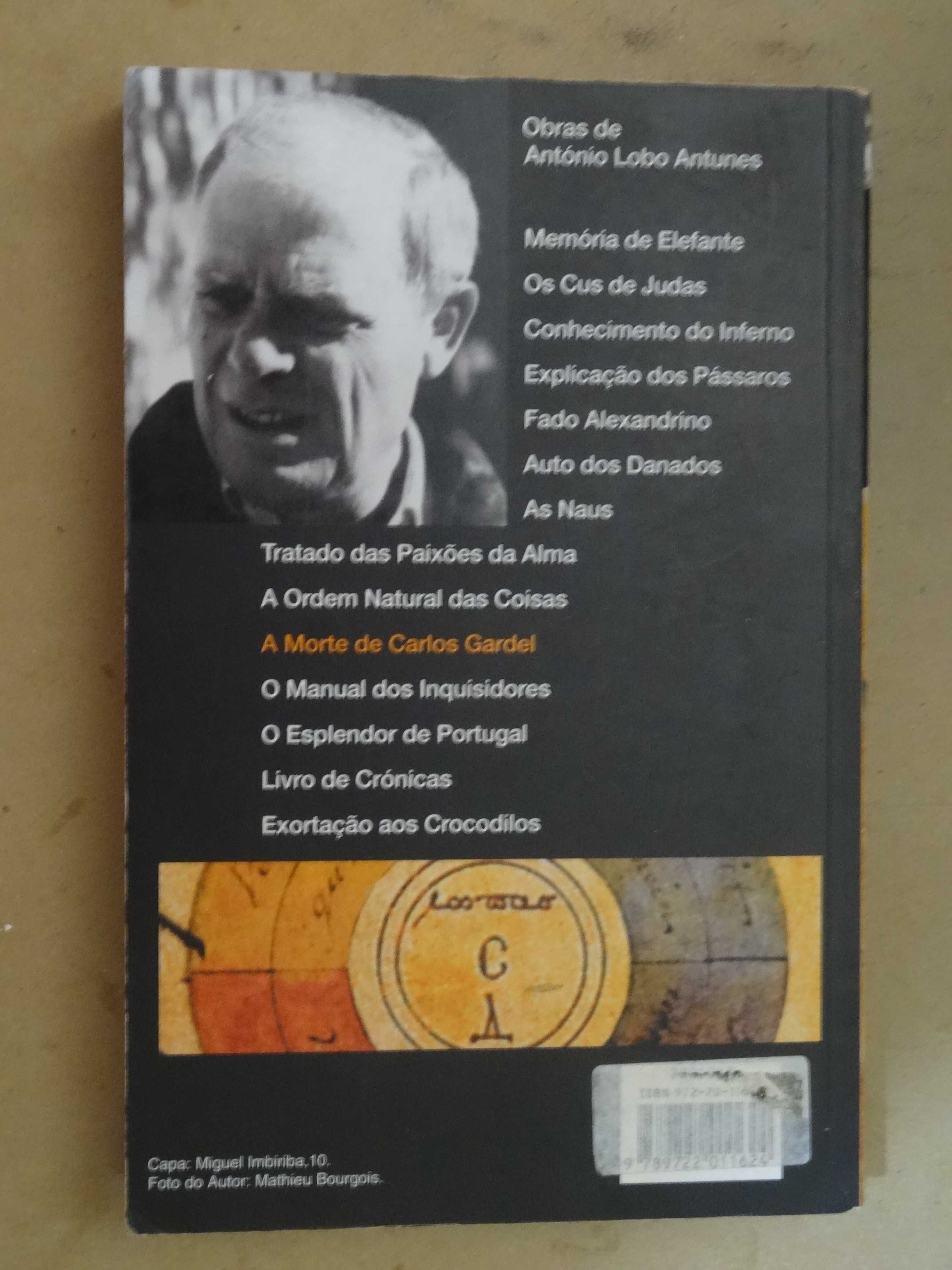 A Morte de Carlos Gardel de António Lobo Antunes