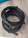 Cabos HDMI e DisplayPort de 4,6m