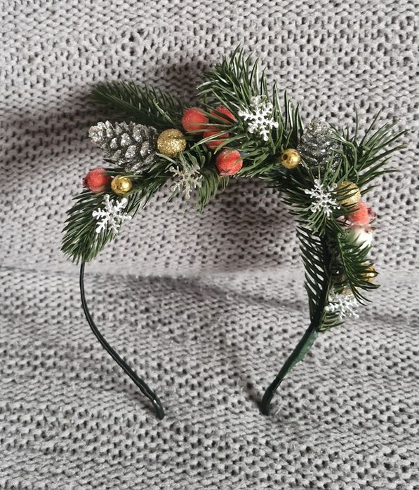 Обруч ялиночки.ялинки. новорічний