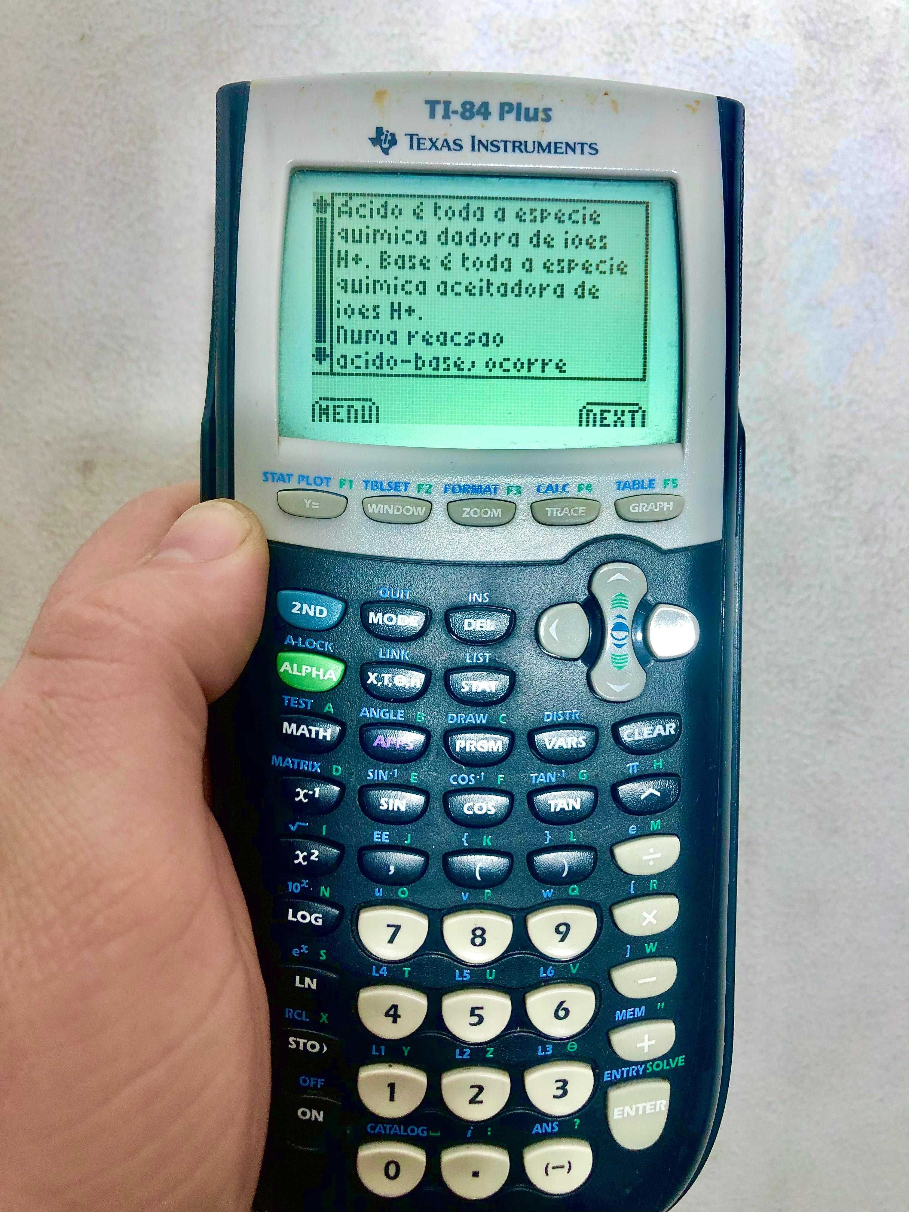 Calculadora Científica TI-84Plus