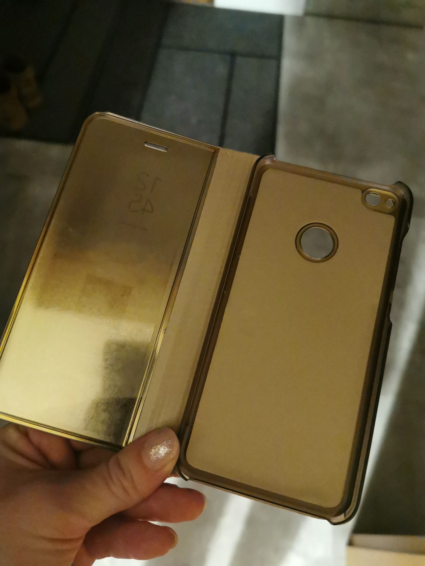 Etui Gold Mirror Huawei P9