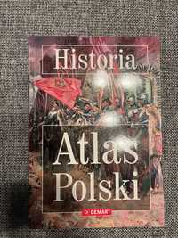 Historia Atlas Polski z ilustracjami