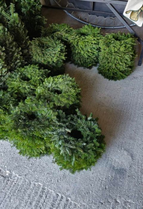 Ялинки (плетені/мотанки)із натуральної гілки