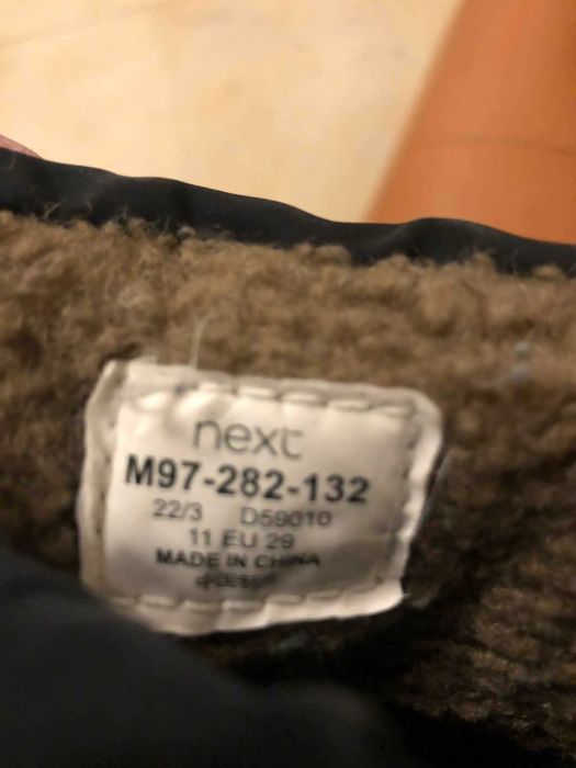 дутики дитячі 29 розмір Next