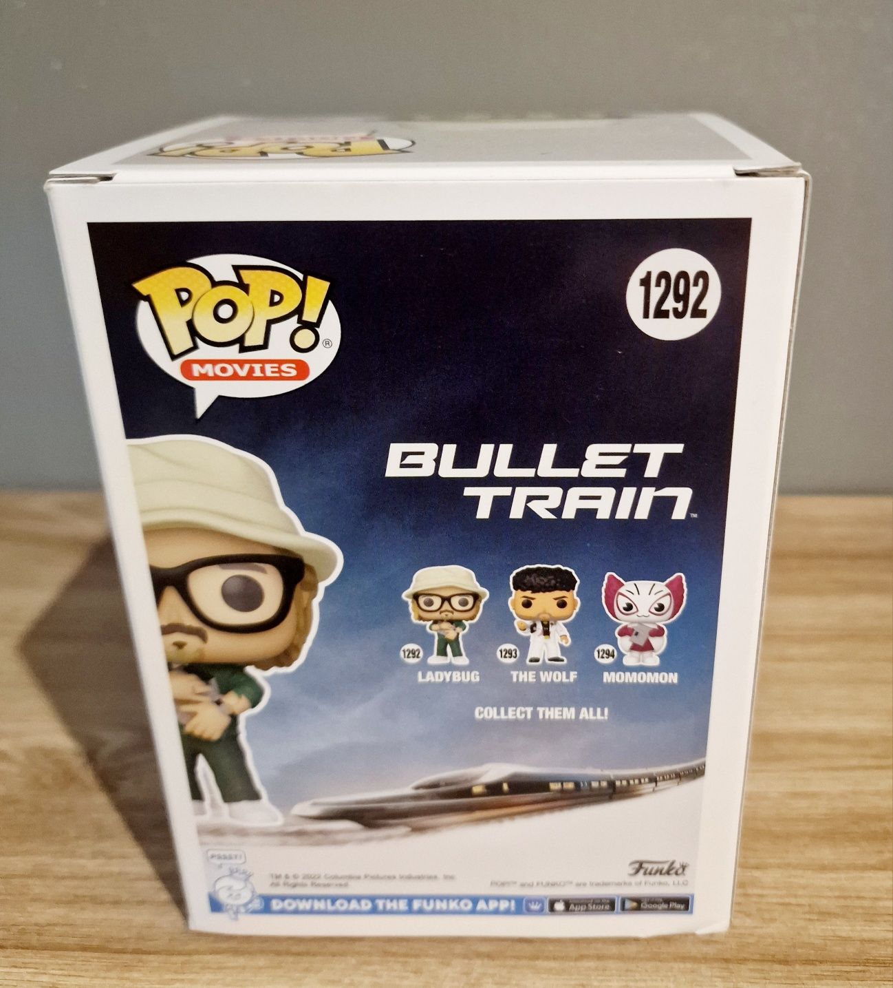 Nowa Funko POP Movies figurka kolekcjonerska Bullet Train 1292 okazja