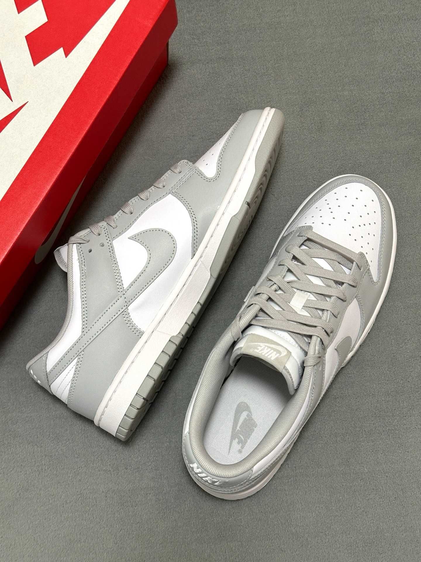 nowy Nike DunkLow GreyFog Trampki Moda R.38