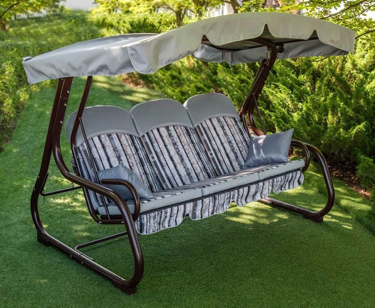 Садові Гойдалки Мілан Купити у виробника. Садова Качеля розкладна