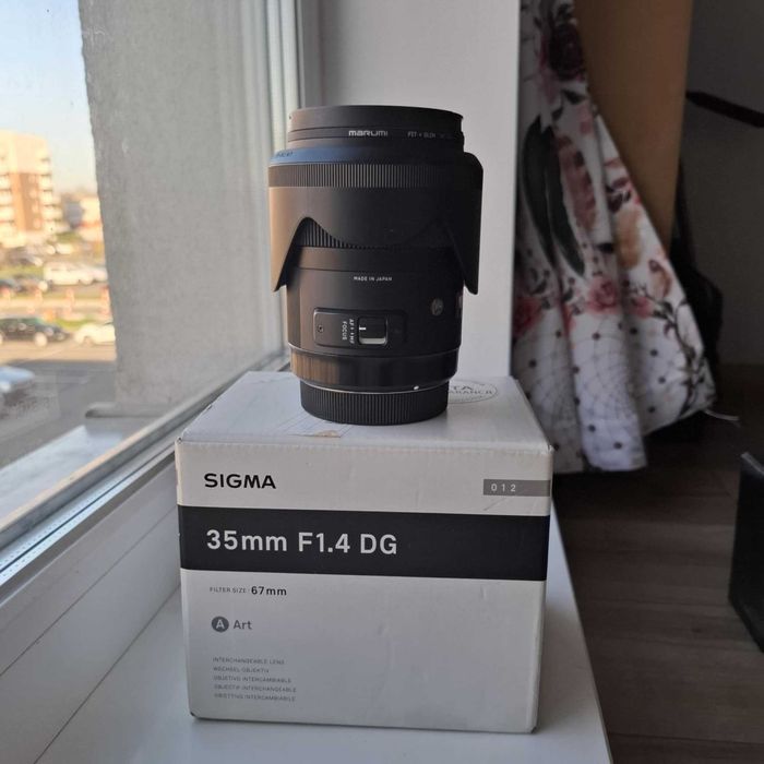 Canon eos RP + Sigma 35 mm 1.4 dg Art hsm  GWARANCJA