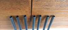 Rurka stalowa gładka 1120x12x1 balustrady