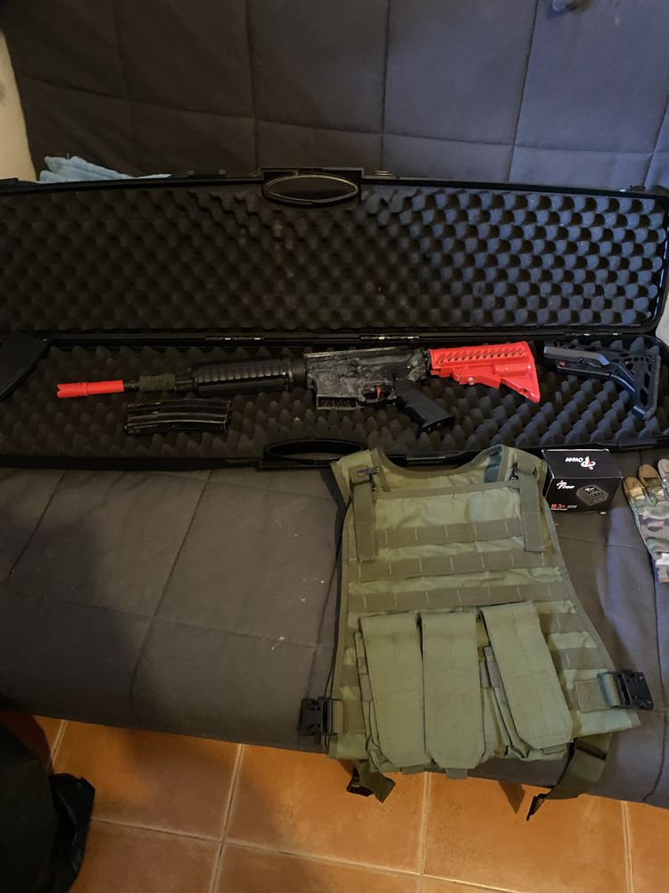 Vendo material de airsoft