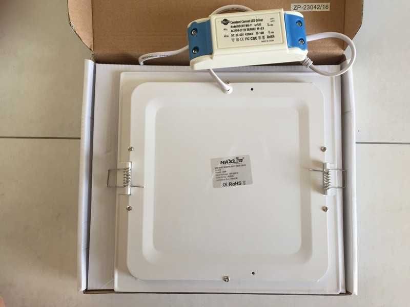 Panel LED Podtynkowy MaxLed 4500K 18W Lampa Sufitowa Plafon