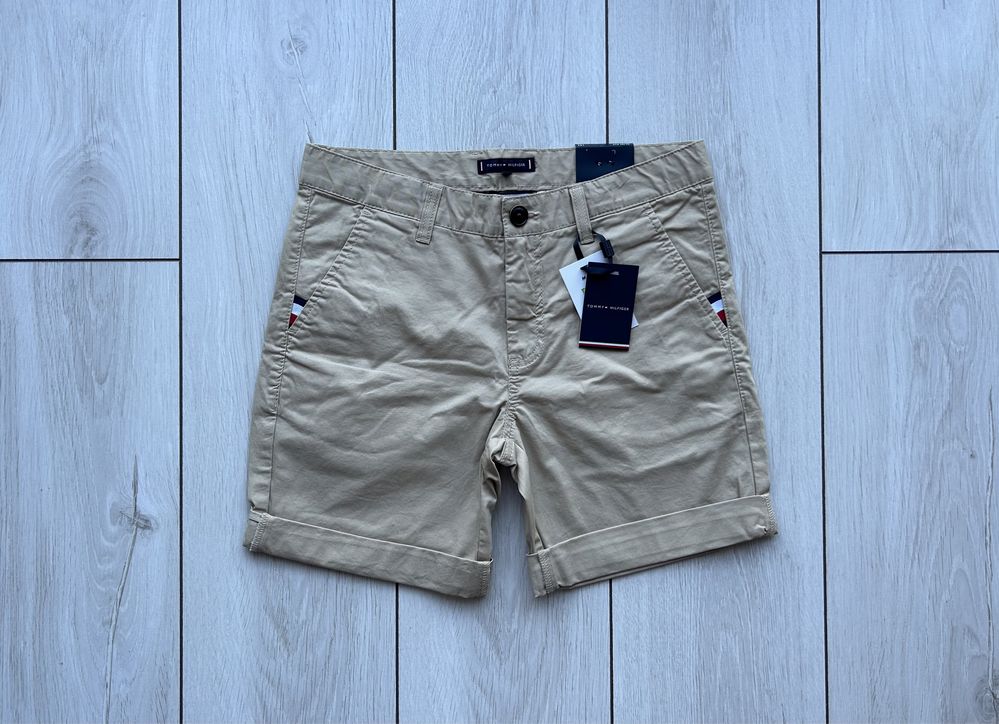 Tommy Hilfiger chlopiece szorty chino slim fit 152cm