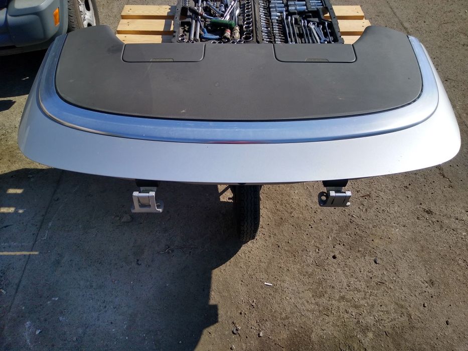 Pokrywa dachu tył audi a4 b6 cabrio LY7W chrom