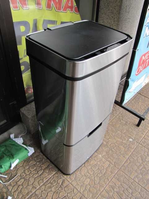 Touchless kosz na śmieci z segregacją 4 pojemniki Klarstein  stal