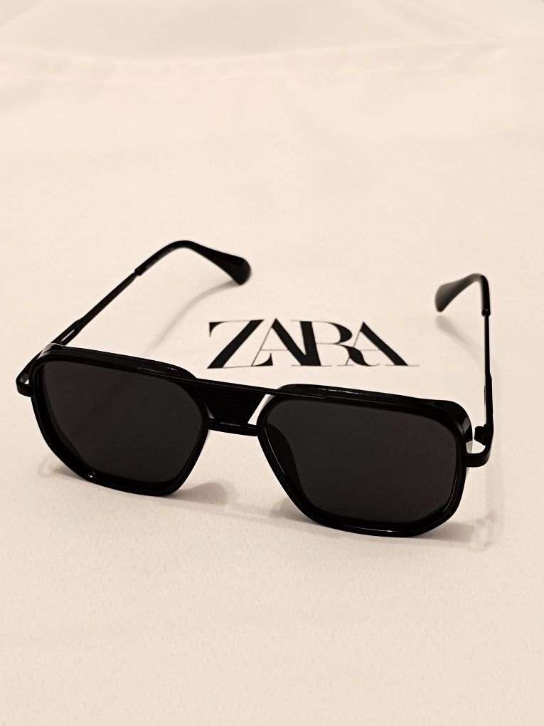 Okulary przeciwsłoneczne męskie z stylu Modern | Zara Summer
