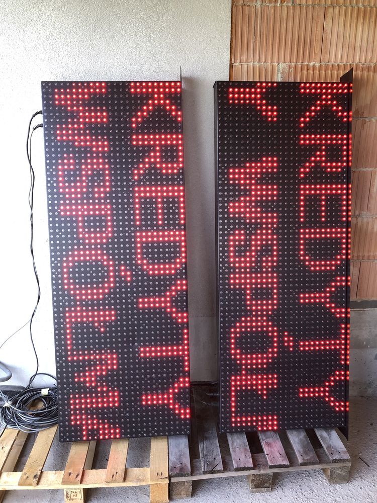 Tablica reklama Led 60x160 cm 8000 kandeli