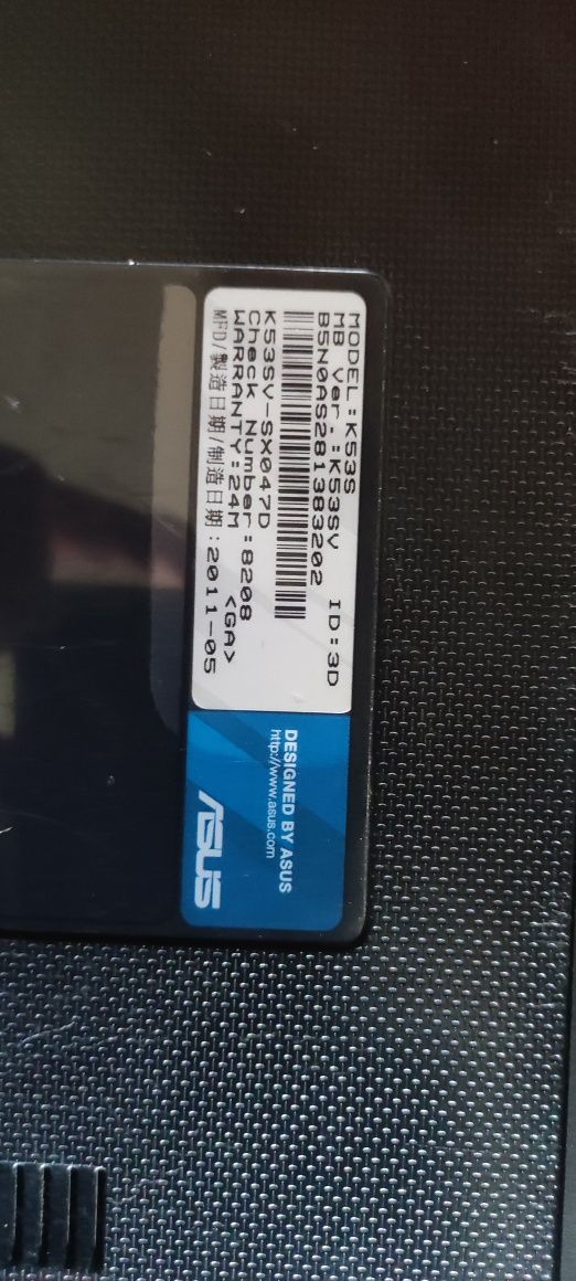 Продам старый ноутбук Asus