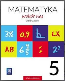 zbiór Matematyka 5 zbiór zadań WSiP  nowy