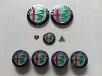 Alfa Romeo - Conjunto kit 9 símbolos/emblemas New Design