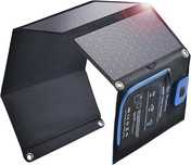 Przenośna ładowarka solarna 28W z 2 portami USB (5V/4A łącznie) IPX4