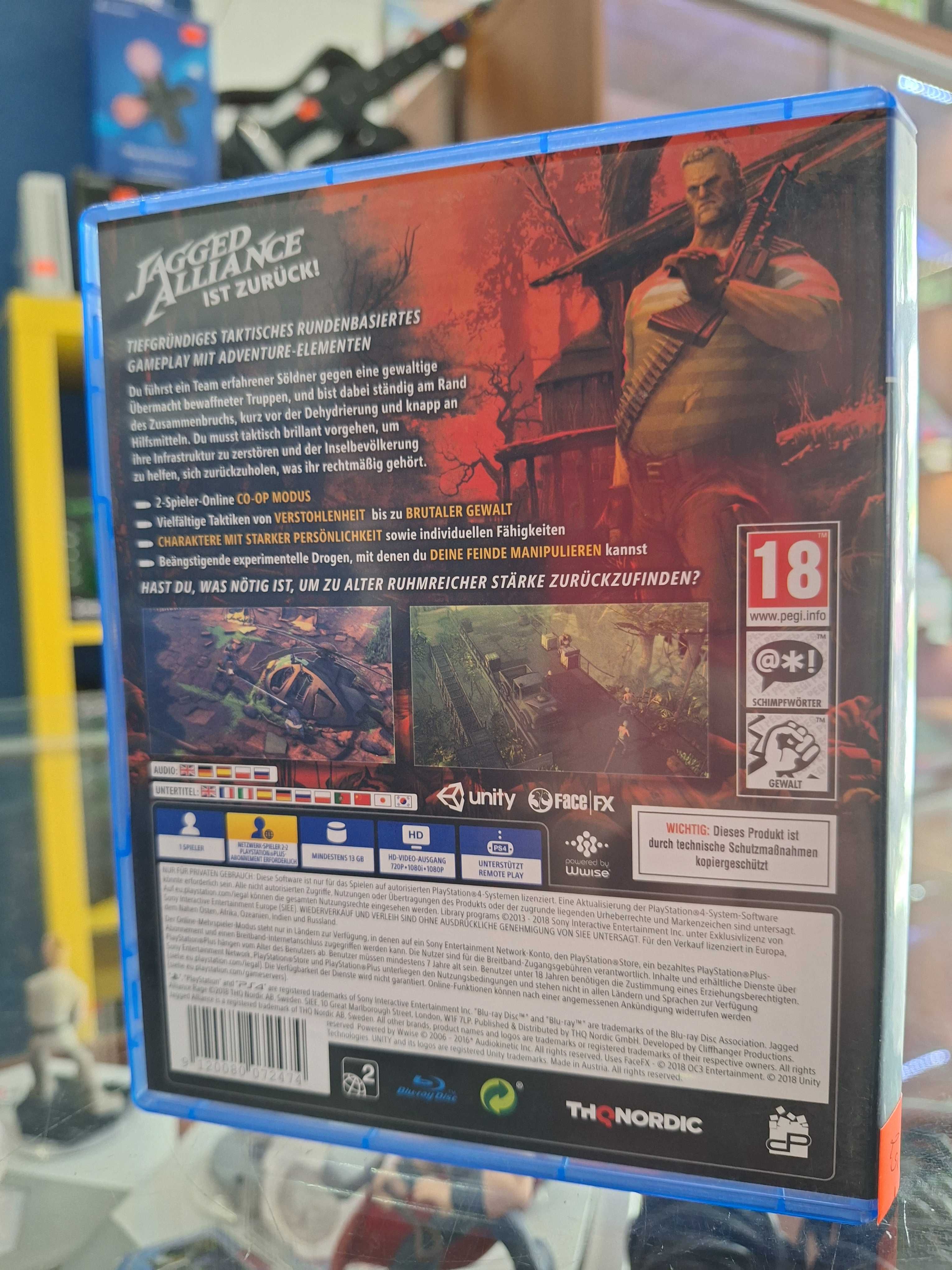 Jagged Alliance Rage! PS4, BDB, CentrumGrania