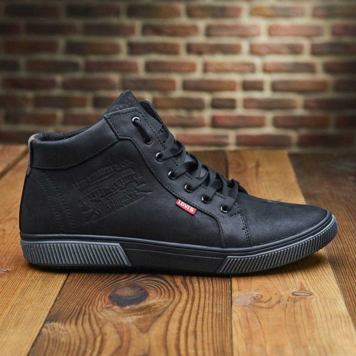 Черевики теплі зимові  Levi’s Ваша сеть ! предлагает кожаную обувь