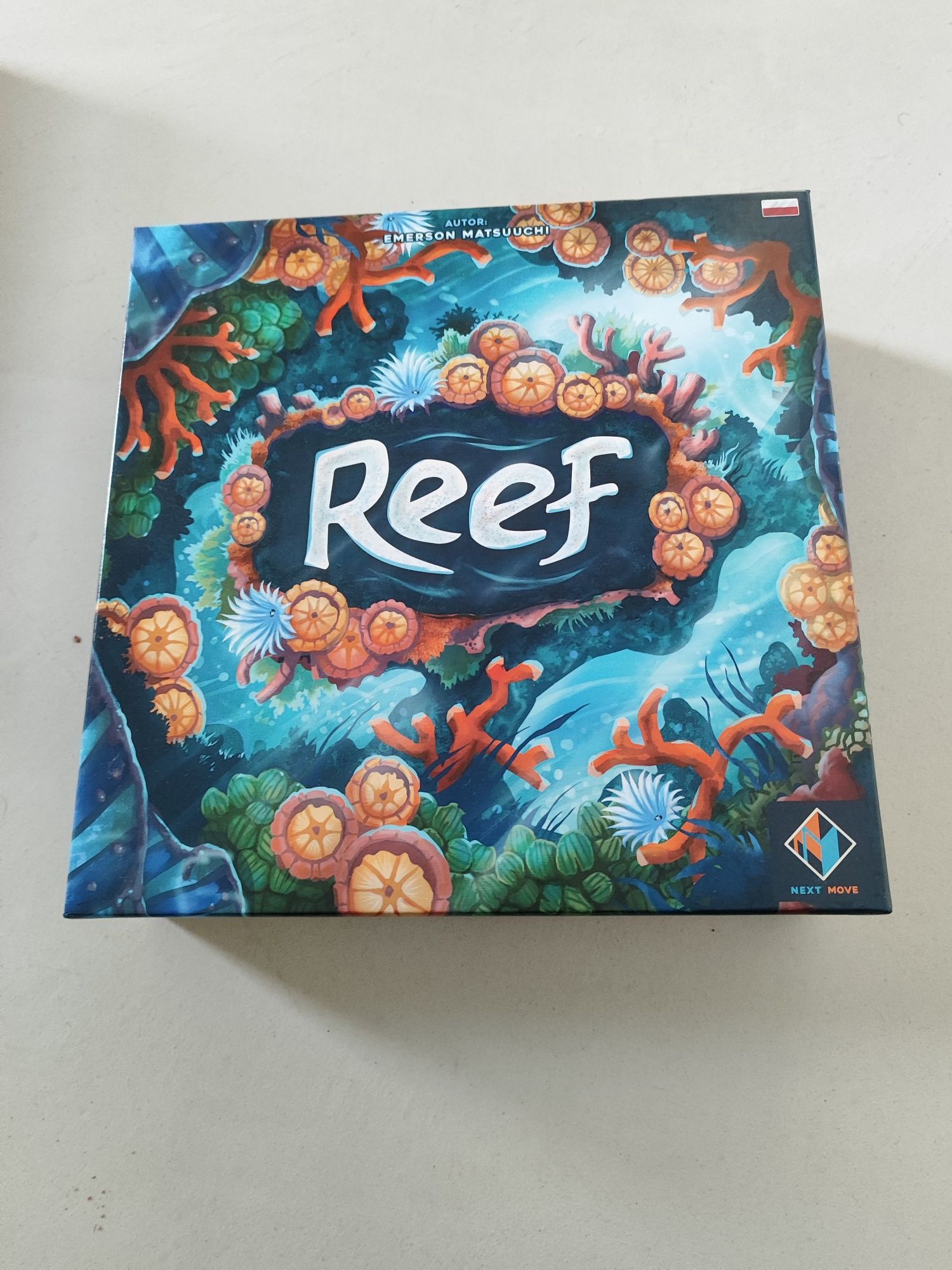 Reef gra planszowa PL najtaniej 1zł wysyłka