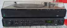 Amplituner Braun P1 z Gramofonem R1