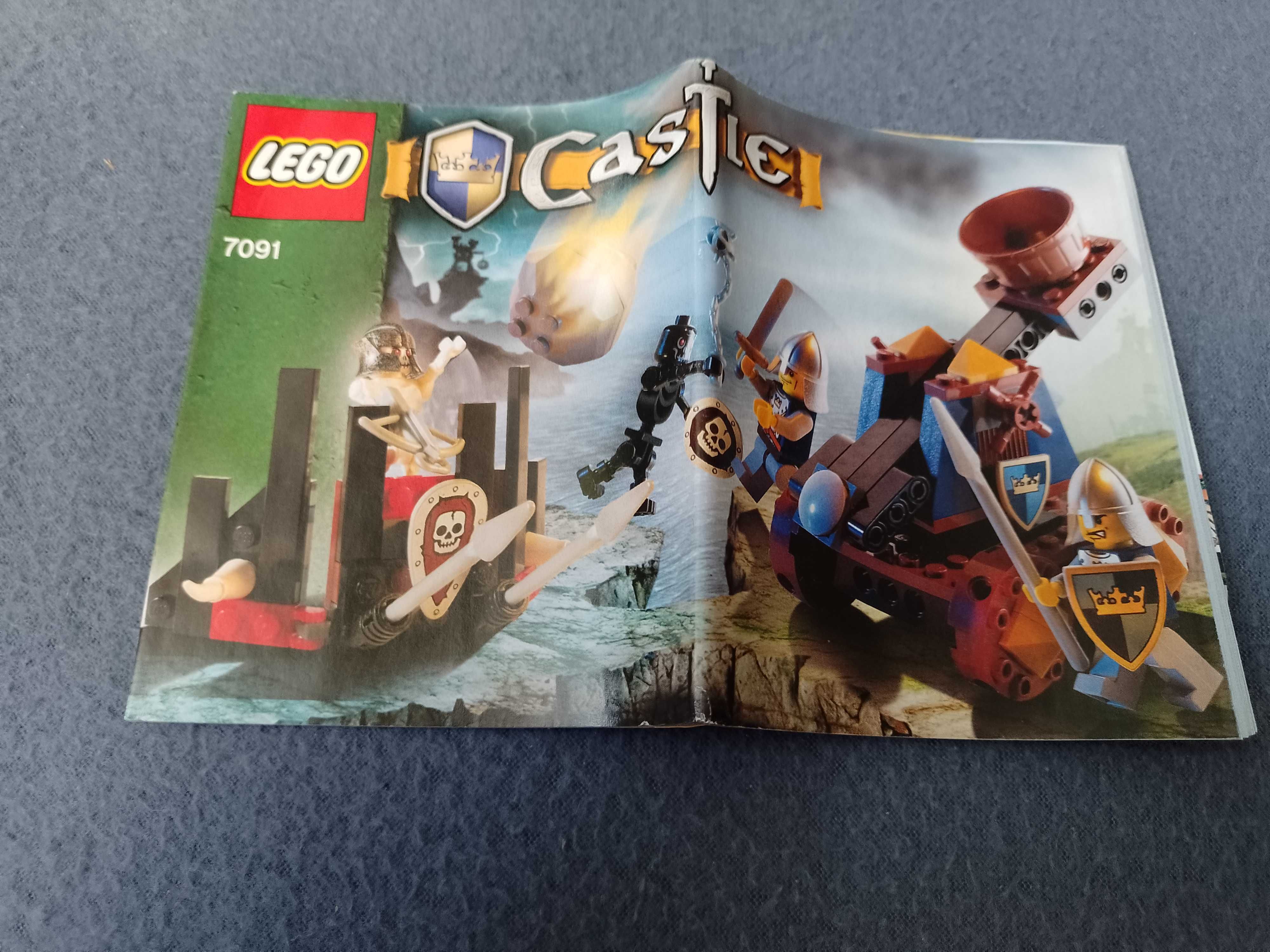 Lego Castle 7091 katapulta stan jak nowy