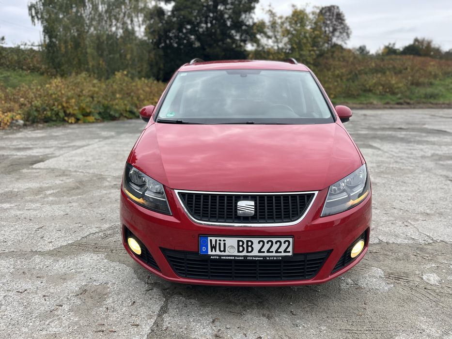 Seat alhambra 13r 5miejsc 150KM serwisowany bez wkładu alu