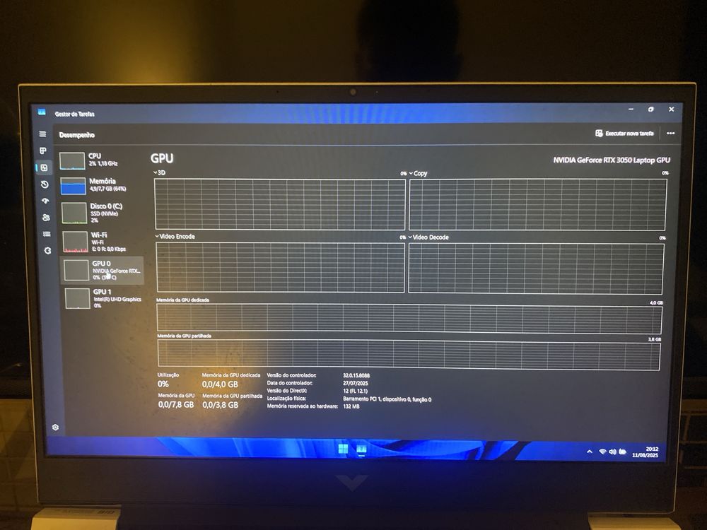 Portatil HP Victus 16