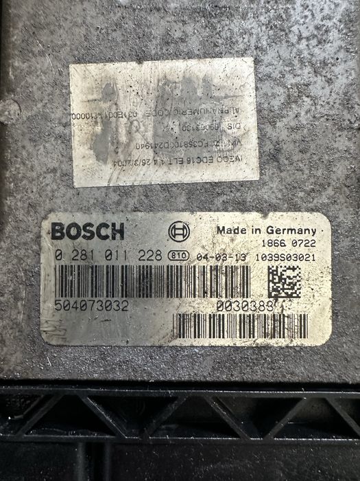 Sterownik silnika iveco daily 2.3