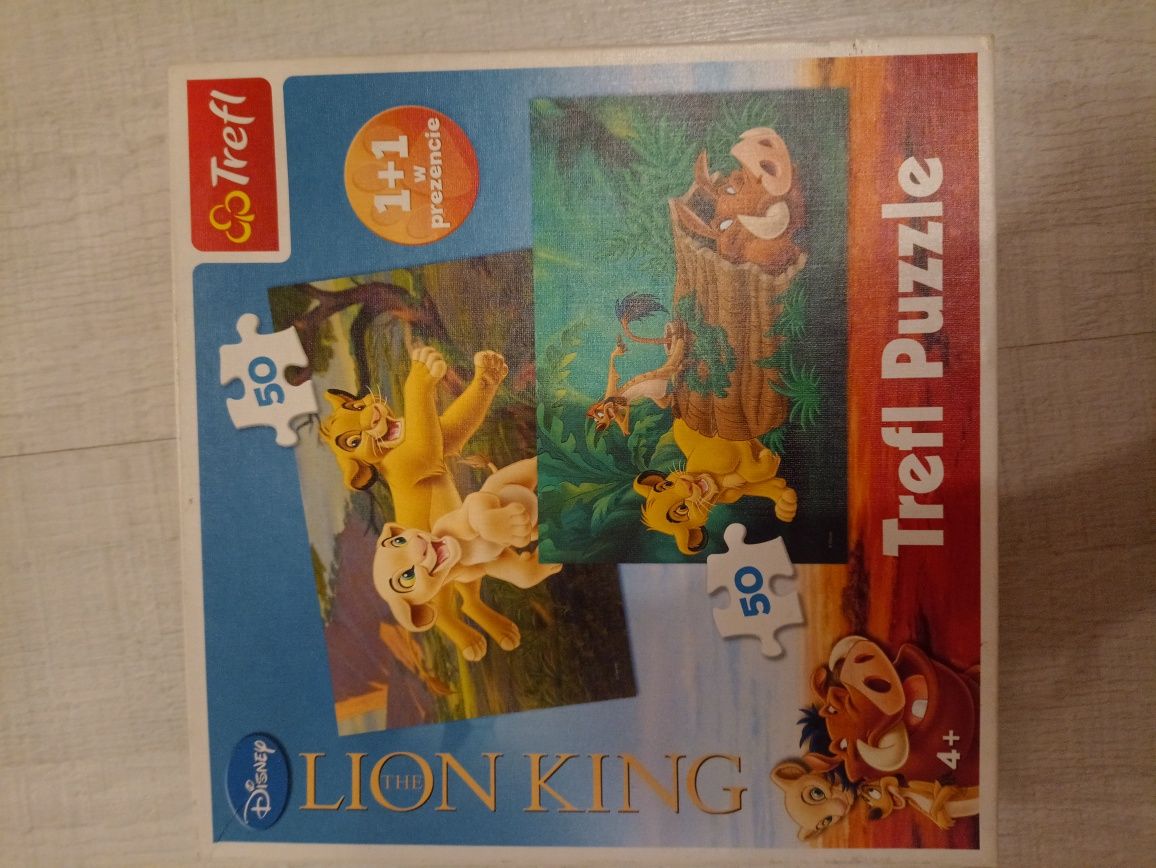 Puzzle Disney trefl król lew