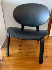 Krzesło drewniane (czarne)