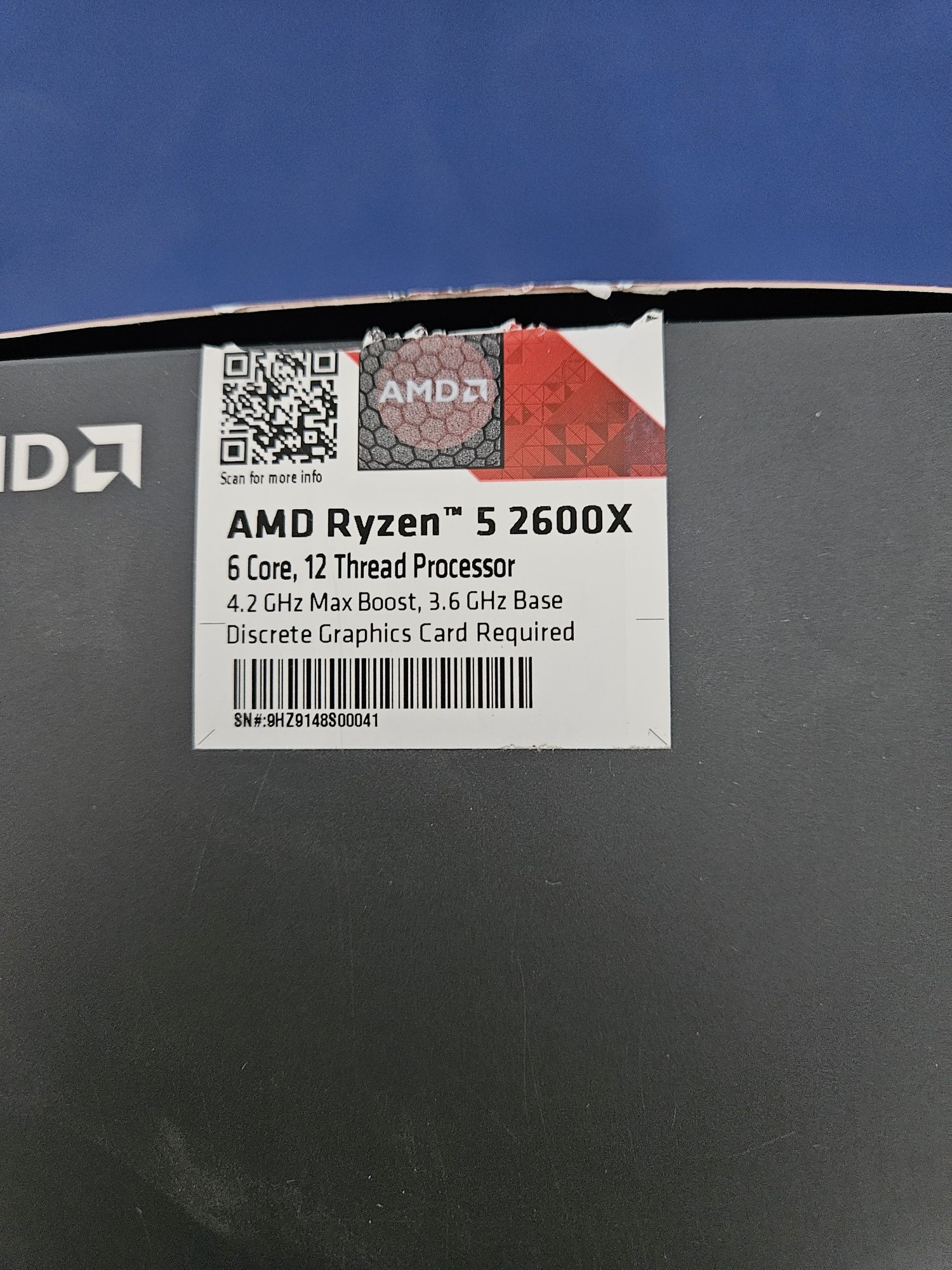 Procesor AMD Ryzen 2600x