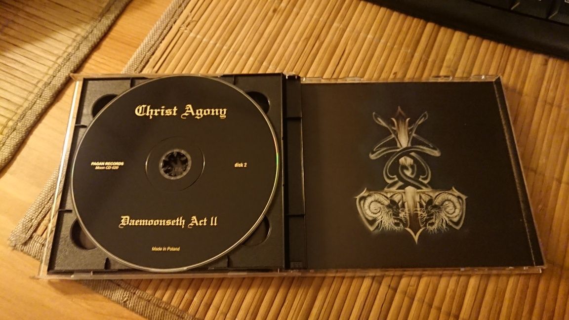 Christ Agony Unholyunion/Daemoonseth Act II 2CD *NOWA - Bez Folii* PR