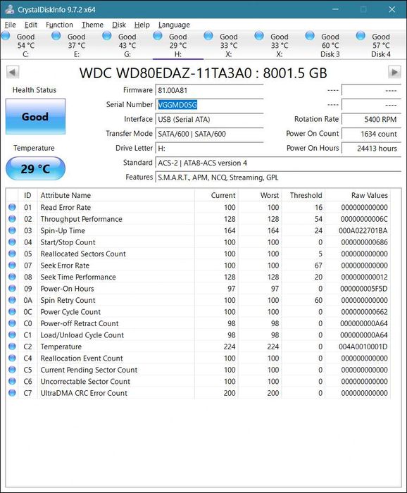 WD Disco Externo 8TB